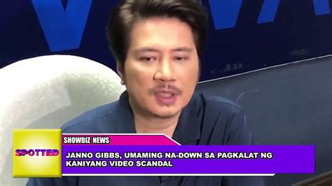 jano gibbs scandal|JANNO GIBBS, UMAMING NA.